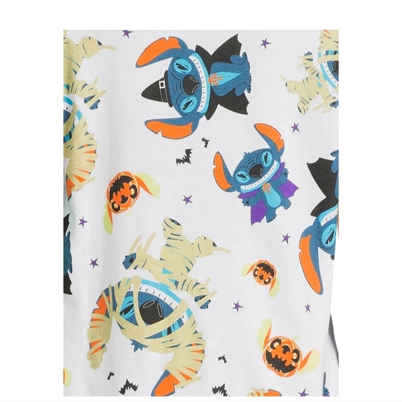 Disney Stitch Halloween T Shirt/Top - Picture 4 of 7